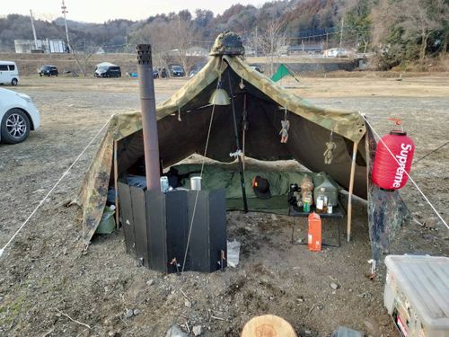 親子軍幕Session   角田大橋河川敷 ファミリーキャンプ フリーサイト ウエィダーさんのキャンプブログ CAMPiii（キャンピー） -キャンプ専用SNS キャンプのすべてがここに集まる-