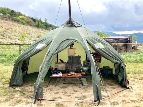 やっと来れた！！　やっぱ絶景や！！ 姫鶴平キャンプ場 ソロキャンプ けんじさんのキャンプブログ CAMPiii（キャンピー） -キャンプ専用SNS キャンプのすべてがここに集まる-