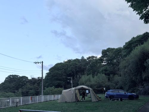 受験終わったので久々のファミキャン@清川村 MAMURO Camp base ファミリーキャンプ 区画サイト Takadaさんのキャンプブログ CAMPiii（キャンピー） -キャンプ専用SNS キャンプのすべてがここに集まる-