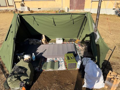 25納めは突然のお別れありの温泉キャン 湯河原温泉キャンプ場 ソロキャンプ 区画サイト Takadaさんのキャンプブログ CAMPiii（キャンピー） -キャンプ専用SNS キャンプのすべてがここに集まる-