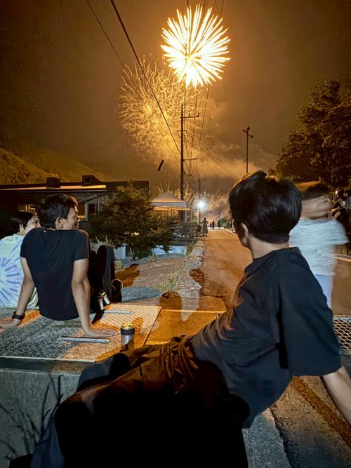 清流の花火大会(w/妹夫婦/34) 道志の森キャンプ場 ファミリーキャンプ フリーサイト 爽沙さんのキャンプブログ CAMPiii(キャンピー) -キャンプ専用SNS キャンプのすべてがここに集まる-