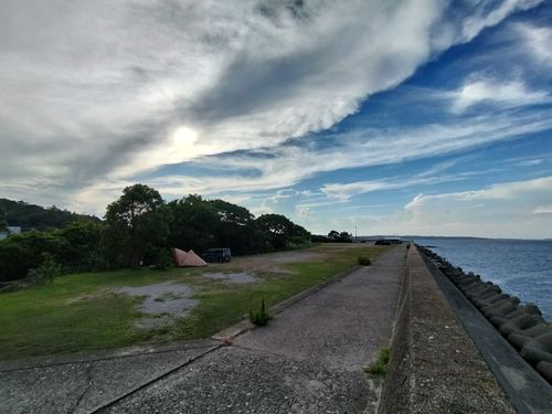 また釣りキャン 浜オートキャンプ場 ソロキャンプ 区画サイト たかたかぽんたさんのキャンプブログ CAMPiii（キャンピー） -キャンプ専用SNS キャンプのすべてがここに集まる-