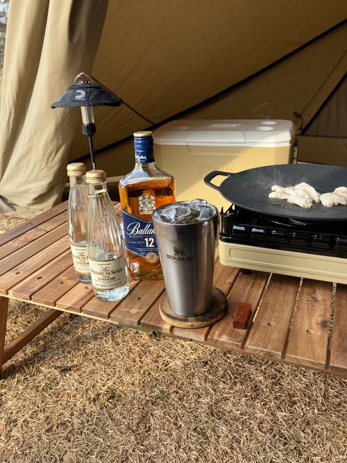 またまたバランタイン12年を楽しむキャンプ🤣 ユーカラパーキングCAMP ソロキャンプ フリーサイト siroさんのキャンプブログ CAMPiii（キャンピー） -キャンプ専用SNS キャンプのすべてがここに集まる-