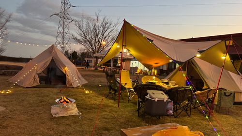 CAMPiii（キャンピー） はるかさんのキャンプブログ 一家大集結の年末連泊ファミキャン🏕神イベぇぇぇ！ 三原市 棲真寺山オートキャンプ場