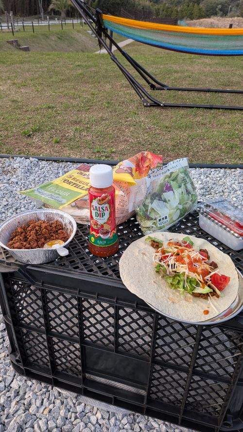 キャンプ再開して、同じとこへ　No.45 South One Village 館山 グループキャンプ ソロキャンプ 区画サイト すーつさんのキャンプブログ CAMPiii（キャンピー） -キャンプ専用SNS キャンプのすべてがここに集まる-