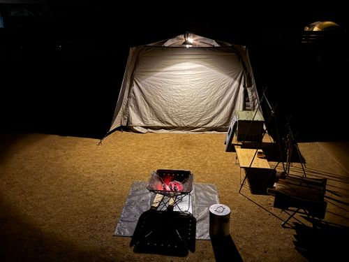 星がキレイな「過保護」キャンプ W.A.S. River side nature terrace ファミリーキャンプ 区画サイト yoji@campさんのキャンプブログ CAMPiii（キャンピー） -キャンプ専用SNS キャンプのすべてがここに集まる-