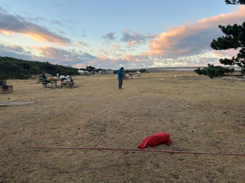 バックパックに憧れて、ついに決行 トウシキキャンプ場(野営場)無料 ソロキャンプ グループキャンプ フリーサイト Genさんのキャンプブログ CAMPiii（キャンピー） -キャンプ専用SNS キャンプのすべてがここに集まる-