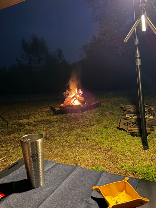 オリーブ畑で オキオリーブ ガーデン ソロキャンプ 区画サイト ゆうさんさんのキャンプブログ CAMPiii（キャンピー） -キャンプ専用SNS キャンプのすべてがここに集まる-