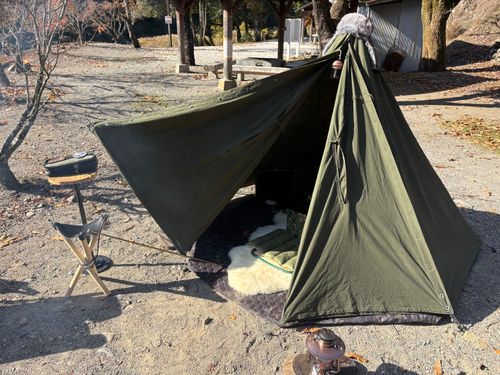 焚き火だ♪焚き火だ♪落ち葉焚き🍂🔥 前川キャンプ場 ソロキャンプ フリーサイト camping roll♪さんのキャンプブログ CAMPiii（キャンピー） -キャンプ専用SNS キャンプのすべてがここに集まる-