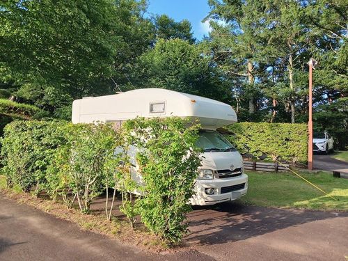 7/19（日）年一回・恒例泊の前泊はキャンプで⛺ 美鈴湖もりの国 オートキャンプ場 ファミリーキャンプ キャンピングカー vios outdoor'sさんのキャンプブログ CAMPiii（キャンピー） -キャンプ専用SNS キャンプのすべてがここに集まる-
