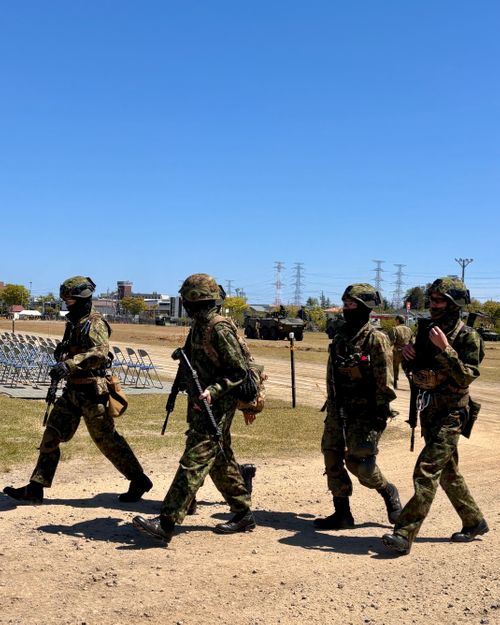 【番外編】駐屯地に集結〜★記念行事だっちゃ 陸上自衛隊 多賀城駐屯地 Oniyomeさんのキャンプブログ CAMPiii（キャンピー） -キャンプ専用SNS キャンプのすべてがここに集まる-