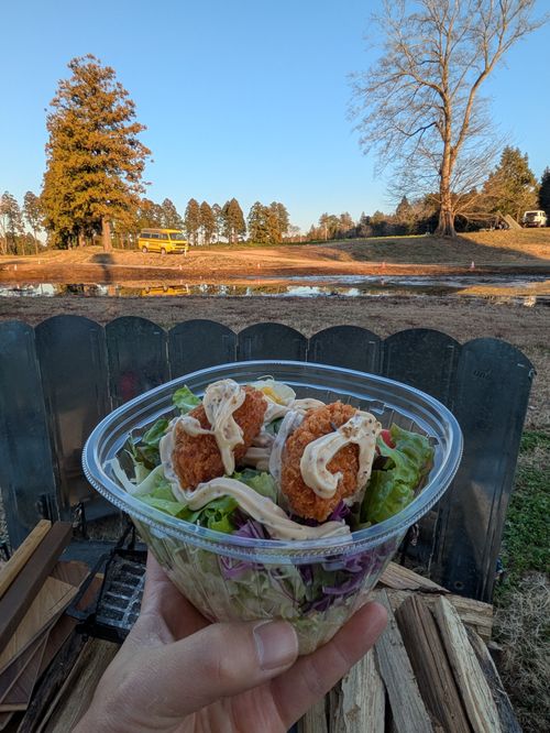 【粕汁✕ハツ串✕クラフトビール】千葉の楽々ガーデン ソロキャンプ フリーサイト MOTO△CAMPさんのキャンプブログ CAMPiii（キャンピー） -キャンプ専用SNS キャンプのすべてがここに集まる-