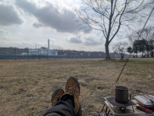 ママチャリ漕いで&hellip;気軽な休日♪ 郷土の森公園バーベキュー場 ソロキャンプ フリーサイト 好々爺🇯🇵さんのキャンプブログ CAMPiii（キャンピー） -キャンプ専用SNS キャンプのすべてがここに集まる-