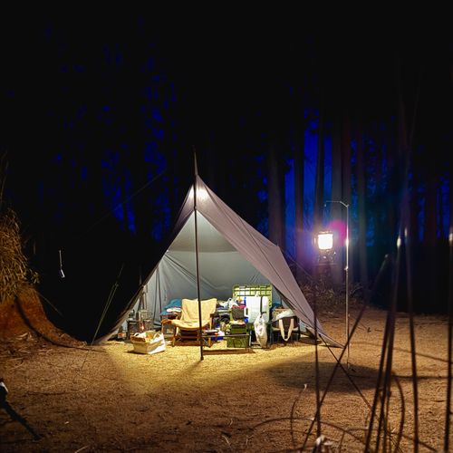 静かな景色と、氷点下の夜 TAKIBIYA camp field ソロキャンプ 区画サイト yoshiさんのキャンプブログ CAMPiii（キャンピー） -キャンプ専用SNS キャンプのすべてがここに集まる-