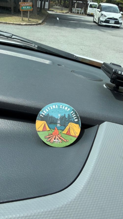 キャンプ日和 春キャン 滝と渓流の高山キャンプ場 グループキャンプ 区画サイト tani3さんのキャンプブログ CAMPiii（キャンピー） -キャンプ専用SNS キャンプのすべてがここに集まる-