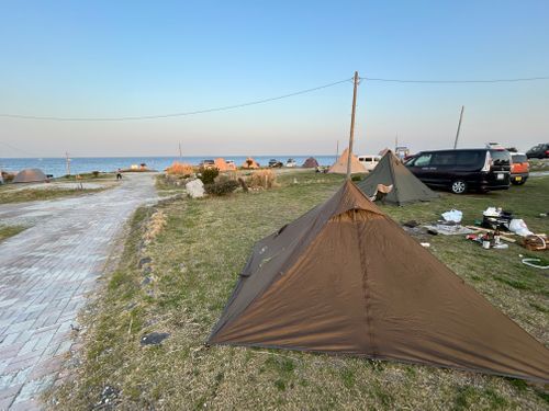 バックパックチャレンジ お台場海浜庭園キャンプ場 ソロキャンプ グループキャンプ フリーサイト Genさんのキャンプブログ CAMPiii（キャンピー） -キャンプ専用SNS キャンプのすべてがここに集まる-