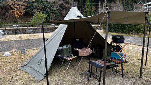 2025最後のキャンプ 姫路市立グリーンステーション鹿ヶ壺 ソロキャンプ 区画サイト ちゃむ！さんのキャンプブログ CAMPiii（キャンピー） -キャンプ専用SNS キャンプのすべてがここに集まる-