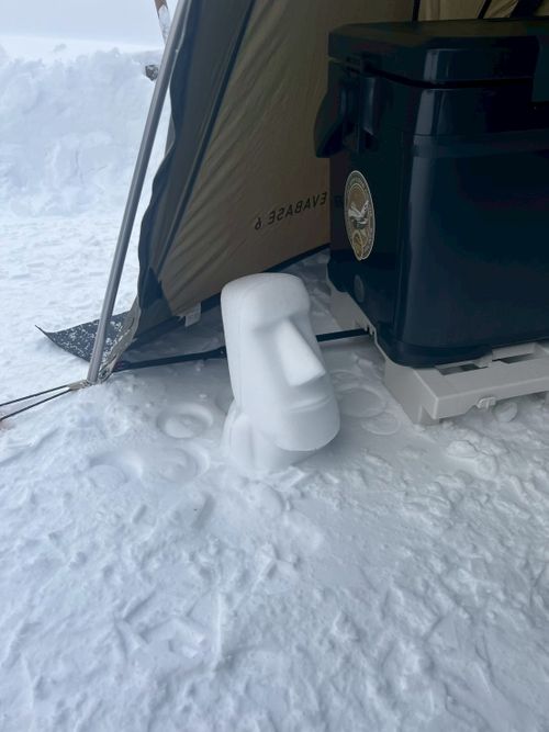 &rdquo;はじめての雪中&rdquo;を全力で楽しむ(*&acute;˘`*) 白川郷ひらせ温泉キャンプサイト グループキャンプ フリーサイト ぷりんさんのキャンプブログ CAMPiii（キャンピー） -キャンプ専用SNS キャンプのすべてがここに集まる-