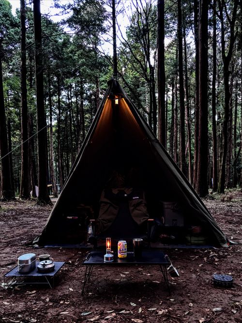 CAMPiii(キャンピー) ARUGOさんのキャンプブログ 🌲森林サイトで癒される &GREEN龍ケ崎キャンプ場