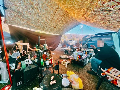 ミリキャ〜ン( ꕤ•̀  •́ゞ)ﾋﾞｼｯ!【中編】 富士本栖湖リゾート グループキャンプ フリーサイト Oniyomeさんのキャンプブログ CAMPiii（キャンピー） -キャンプ専用SNS キャンプのすべてがここに集まる-