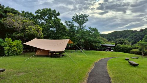 イツメン夏キャンプ☀ 田万川キャンプ場 グループキャンプ Kurikko-tomoさんのキャンプブログ CAMPiii(キャンピー) -キャンプ専用SNS キャンプのすべてがここに集まる-
