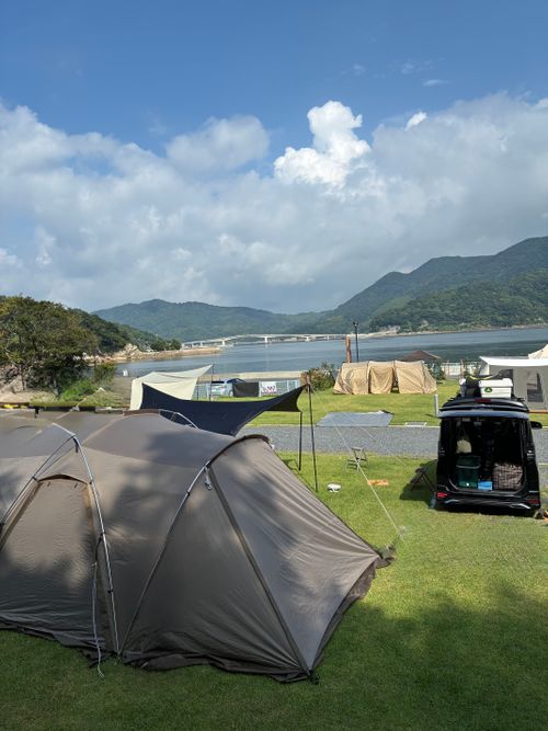 CAMPiii（キャンピー） わいげさんのキャンプブログ 2025年12回目は、島キャン🏝️ 沖家室シーサイドキャンプ場