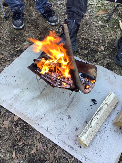 Vol.110 25/NO.29 今年最後の集い‼️ 〆は牡丹鍋で‼️ 坂戸市 ソロキャンプ フリーサイト 🔥焚き火🔥さんのキャンプブログ CAMPiii（キャンピー） -キャンプ専用SNS キャンプのすべてがここに集まる-