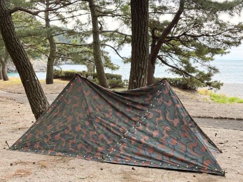 CAMPiii（キャンピー） camping roll♪さんのキャンプブログ 少し広めの汚宿へ引っ越ししました🇳🇴 大神子海岸