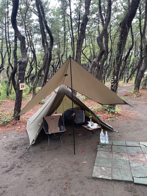 海岸通りが気持ちいい!徒歩ソロで行く、ちがさき柳島キャンプ場 柳島キャンプ場 ソロキャンプ 区画サイト ma9さんのキャンプブログ CAMPiii(キャンピー) -キャンプ専用SNS キャンプのすべてがここに集まる-