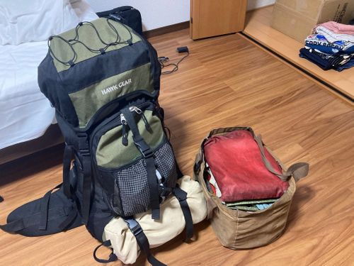 久しぶりの激オモ徒歩スタイルデイキャン！ 久留米ふれあい農業公園 ソロキャンプ 区画サイト やんさんのキャンプブログ CAMPiii（キャンピー） -キャンプ専用SNS キャンプのすべてがここに集まる-