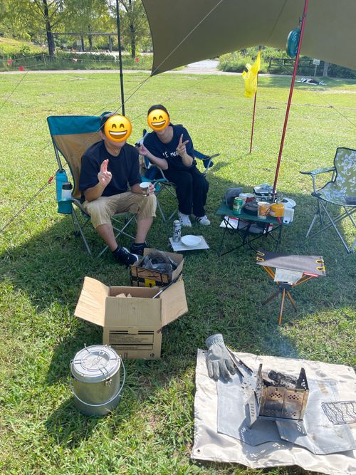 またまたやって来ました♪ 大高緑地 デイキャンプ場 グループキャンプ フリーサイト りゅうさんのキャンプブログ CAMPiii（キャンピー） -キャンプ専用SNS キャンプのすべてがここに集まる-