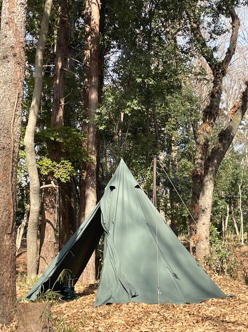 薪放題に満足🪵 くにあきの森：あなたまかせのキャンプ場 グループキャンプ ソロキャンプ フリーサイト もるがんさんのキャンプブログ CAMPiii（キャンピー） -キャンプ専用SNS キャンプのすべてがここに集まる-