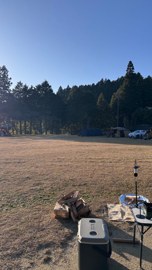 久々のソロキャン~🏕さいこぉぉぉひゃっほっい！ 吉野山キャンプ場 ソロキャンプ 区画サイト オートサイト はるかさんのキャンプブログ CAMPiii（キャンピー） -キャンプ専用SNS キャンプのすべてがここに集まる-