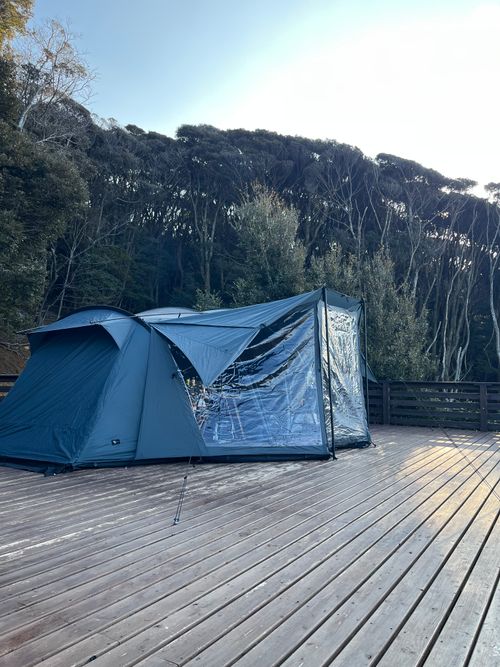 南伊豆夕日ヶ丘キャンプ場で✨✨✨✨念願のプレミアムデッキサイト満喫✨✨✨✨ 南伊豆夕日ヶ丘キャンプ場 ファミリーキャンプ 区画サイト Izumiさんのキャンプブログ CAMPiii（キャンピー） -キャンプ専用SNS キャンプのすべてがここに集まる-