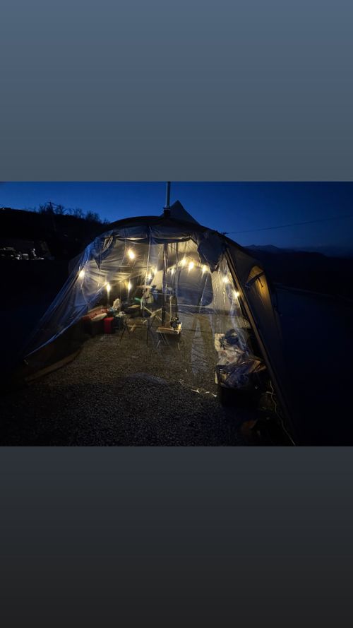 2026初キャンプ ソロキャンプ 区画サイト 琥珀にゃんさんのキャンプブログ CAMPiii（キャンピー） -キャンプ専用SNS キャンプのすべてがここに集まる-