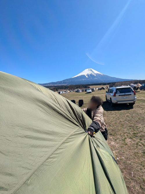 1年ぶりのふもとっぱら ふもとっぱらキャンプ場 ソロキャンプ グループキャンプ フリーサイト オートサイト ちあさんのキャンプブログ CAMPiii（キャンピー） -キャンプ専用SNS キャンプのすべてがここに集まる-