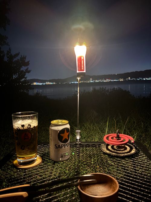 琵琶湖っソロって、ほんとにプライスレス ソロキャンプ とのさんのキャンプブログ CAMPiii（キャンピー） -キャンプ専用SNS キャンプのすべてがここに集まる-