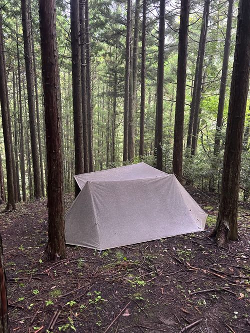 雨☔️の完ソロ🏕 ソロキャンプ フリーサイト Genさんのキャンプブログ CAMPiii（キャンピー） -キャンプ専用SNS キャンプのすべてがここに集まる-