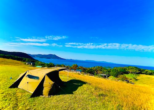 お初の長崎県⛺️絶景を求めおじうさキャン△ in 中瀬草原キャンプ場 〜 CAMP NO.162 中瀬草原キャンプ場 ソロキャンプ ファミリーキャンプ フリーサイト おじキャン△さんのキャンプブログ CAMPiii（キャンピー） -キャンプ専用SNS キャンプのすべてがここに集まる-