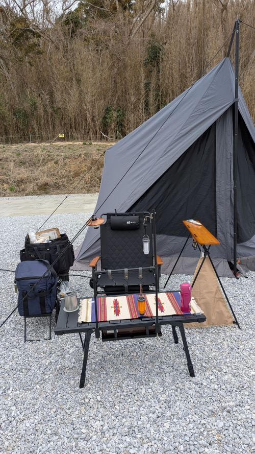 おひさしぶりです！No.44 South One Village 館山 ソロキャンプ 区画サイト すーつさんのキャンプブログ CAMPiii（キャンピー） -キャンプ専用SNS キャンプのすべてがここに集まる-