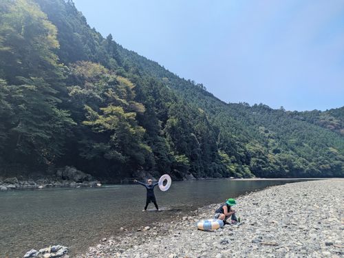 真夏の川でデイキャンプ Ogawa. Camp Field グループキャンプ フリーサイト オートサイト ちあさんのキャンプブログ CAMPiii（キャンピー） -キャンプ専用SNS キャンプのすべてがここに集まる-