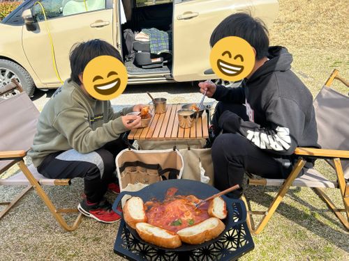 ソロキャン気分を味わった母子キャン✨ 冠山総合公園オートキャンプ場 はやぷささんのキャンプブログ CAMPiii（キャンピー） -キャンプ専用SNS キャンプのすべてがここに集まる-