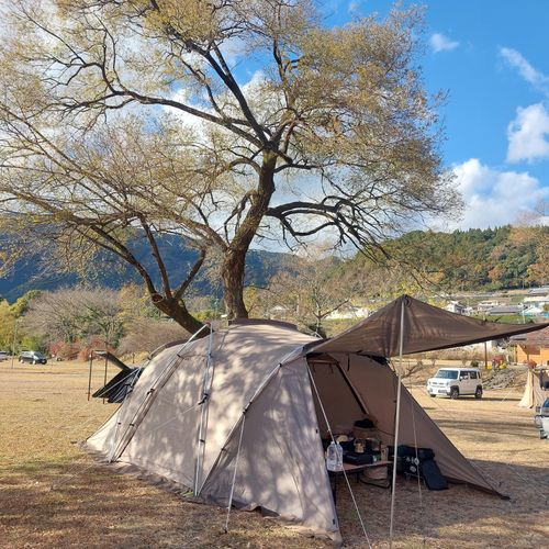 もう冬だね〜 くのわき親水公園キャンプ場 ファミリーキャンプ フリーサイト こば  さんのキャンプブログ CAMPiii（キャンピー） -キャンプ専用SNS キャンプのすべてがここに集まる-