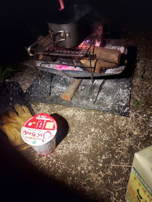 東京行って帰りは電車と徒歩でてくてく👣キャンプ⛺ さいたま桃月園キャンプ場 ソロキャンプ 区画サイト ひろ16さんのキャンプブログ CAMPiii（キャンピー） -キャンプ専用SNS キャンプのすべてがここに集まる-