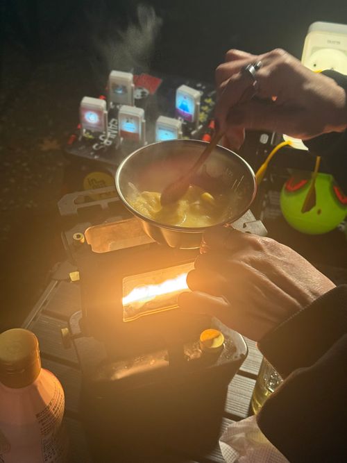 いい夫婦の日に2組でキャンプ 阿蘇レインボーバレー ファミリーキャンプ グループキャンプ 区画サイト オートサイト moreAiさんのキャンプブログ CAMPiii（キャンピー） -キャンプ専用SNS キャンプのすべてがここに集まる-