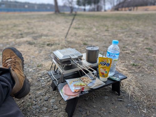 ママチャリ漕いで&hellip;気軽な休日♪ 郷土の森公園バーベキュー場 ソロキャンプ フリーサイト 好々爺🇯🇵さんのキャンプブログ CAMPiii（キャンピー） -キャンプ専用SNS キャンプのすべてがここに集まる-