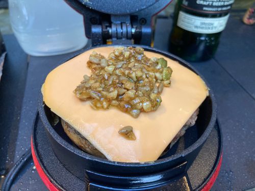 朝バーガー編　１月キャンプ2回目 智光山公園 キャンプ場 グループキャンプ オートサイト 区画サイト boorishcamperさんのキャンプブログ CAMPiii（キャンピー） -キャンプ専用SNS キャンプのすべてがここに集まる-