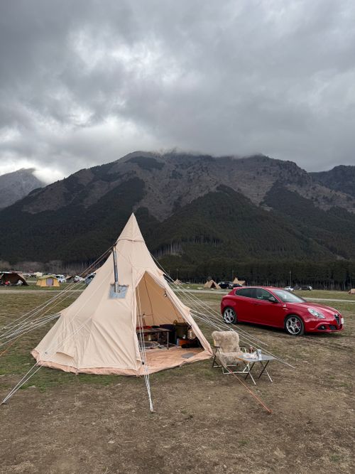 ダイヤモンド富士を見にふもとっぱらへ ふもとっぱらキャンプ場 ソロキャンプ グループキャンプ フリーサイト xiongmaoさんのキャンプブログ CAMPiii（キャンピー） -キャンプ専用SNS キャンプのすべてがここに集まる-