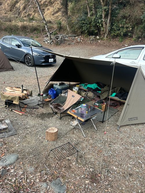 2026始動 新戸キャンプ場 ソロキャンプ フリーサイト Genさんのキャンプブログ CAMPiii（キャンピー） -キャンプ専用SNS キャンプのすべてがここに集まる-