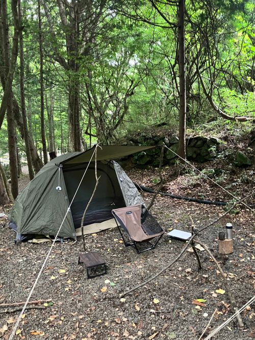 完ソロデュオキャンプ🏕 ラビットオートキャンプ場 ソロキャンプ グループキャンプ 区画サイト Genさんのキャンプブログ CAMPiii(キャンピー) -キャンプ専用SNS キャンプのすべてがここに集まる-